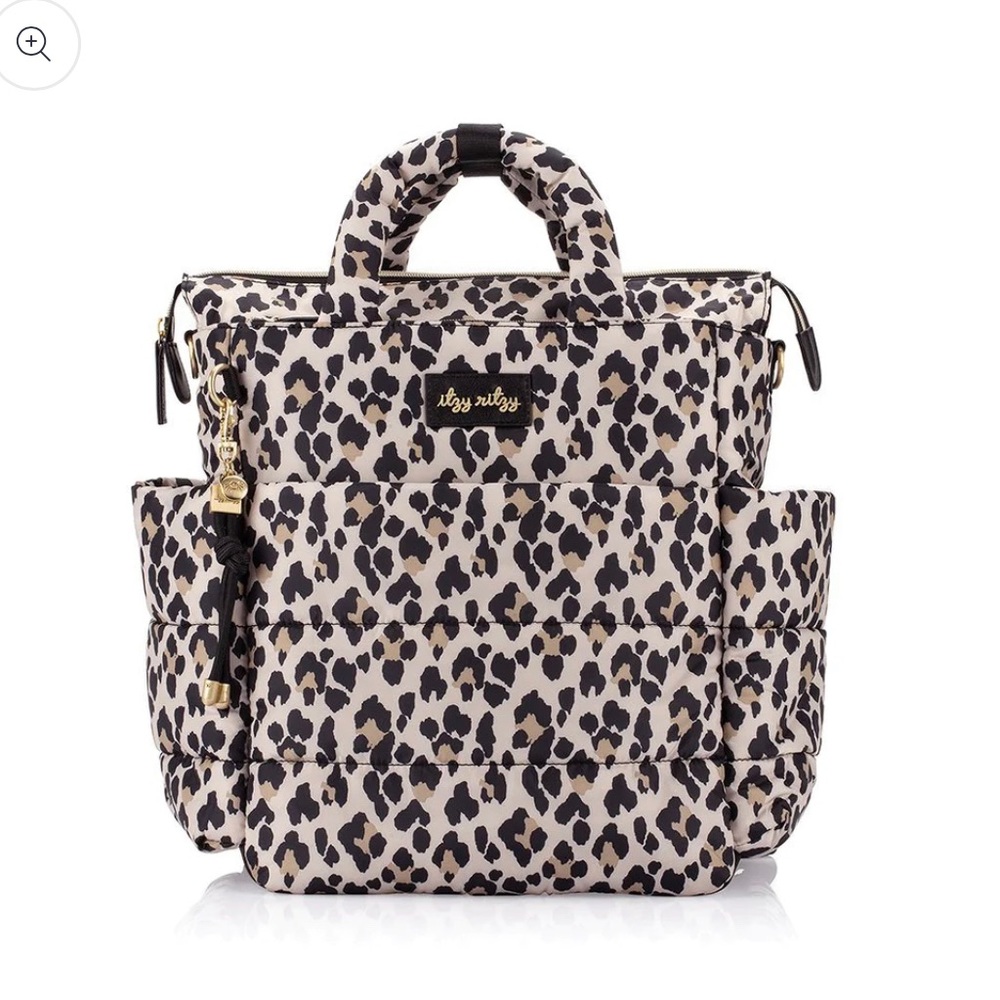 Dream Convertible™ Diaper Bag in leopard